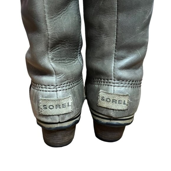 SOREL Slimpack Tall Equestrian Riding Boots Waterproof NL2007-051 Women Sz 6 - Picture 7 of 10